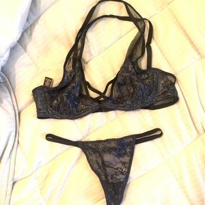 cris cross back victoria’s secret 34B bra